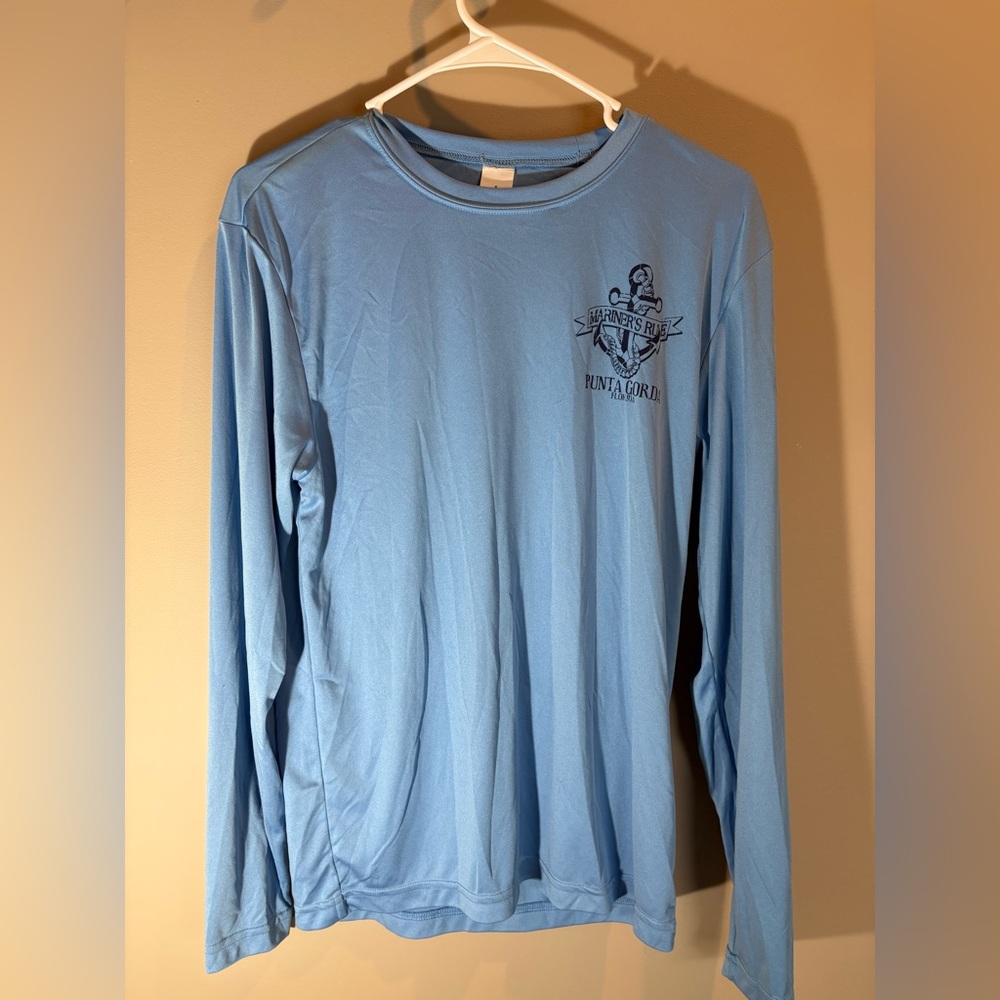 Mariner's Blue Long-Sleeve Men's Shirt